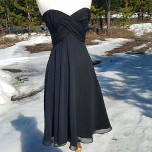 White House Black Market strapless dress 8
